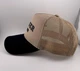 Кепка тракер з написом HILFIGER NEW YORK XL 59-60 см з сіточкою Бежевий з чорним - зображення 3