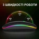 Беспроводная аккумуляторная мышка с RGB-подсветкой, разрешение 1600DP, Bluetooth 5.2 и WiFi 2.4 GHz - изображение 4