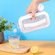 Портативная силиконовая форма для льда бутылка 2 в 1 ICE CUBE TRAY складная на 17 шариков - изображение 5