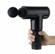 Портативный ручной массажер Fascial Gun KH-320 черный мышечный массажер 1200-3300 р/мин до 6 ч - изображение 2