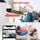 Поворотная солнечная камера безопасности 4G с аккумулятором 1080P и PIR детектором - изображение 11