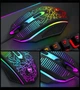 Игровой комплект клавиатура и мышь наушники коврик 4в1 Linmoni TF-400 Kit с RGB подсветкой для геймеров - изображение 4