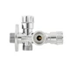 Кран приладовий вентильний Raftec Silver 1/2х1/2x3/4" VBE010102 - зображення 3