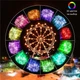 Світлодіодна розумна гірлянда Смарт LED 20м RGB 200 LED з Bluetooth для ялинки від USB довжина 20м управління через додаток - зображення 5