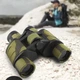 Бінокль польовий прорезинений 8X Baigish W10 8x40 камуфляжний з чохлом - зображення 1