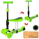 Самокат с сиденьем и родительской ручкой Best Scooter 3в1 Синий - изображение 6