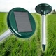 Отпугиватель кротов грызунов и змей ультразвуковой Garden Solar на солнечной батарее 400–1000 Гц защита участка до 650 кв м (416811) - изображение 1