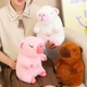 Інтерактивна дихаюча Капібара Snuggle Pulse CapyBuddy 30 см м'яка плюшева іграшка, коричнева - зображення 4
