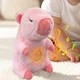Інтерактивна дихаюча Капібара Snuggle Pulse CapyBuddy 30 см м'яка плюшева іграшка, коричнева - зображення 7