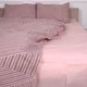 Простынь MirSon Бязь 17-0630&nbsp;Diamond&nbsp;Beige 200x220 см (2200008464936) - изображение 5