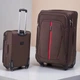 Чемодан Wings 1706 Brown материал CORDURA на 4-х колёсах размер S 38 литров с кодовым замком - изображение 3