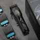 Беспроводная машинка для стрижки волос VGR V-653 с usb зарядкой 4 насадками и подставкой аккумуляторная - изображение 2