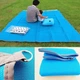 Пляжная чудо подстилка Sand Free Mat Анти-песок, голубая - изображение 2