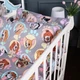Простынь MirSon Kids Time 17-0661 Happy Dogs полуторная 150х200 см Разноцветная Бязь (2200010090901) - изображение 4