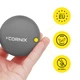 Масажний м'яч Cornix Lacrosse Ball 6.3 см XR-0120 Grey - зображення 6