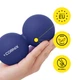 Масажний м'яч Cornix Lacrosse DuoBall 6.3 x 12.6 см XR-0109 Navy Blue - зображення 7