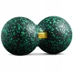 Массажный мяч двойной 4FIZJO EPP DuoBall 12 Black/Green (P-5907222931325) - изображение 1