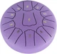 Глюкофон ручной язычковый барабан на 11 нот 16см Tongue Drum Violet музыкальный инструмент для медитации йоги - изображение 3