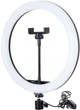 Кільцева світлодіодна лампа UFT TLL04 USB 30 см з тримачем для телефону (UFTTLL04Lamp30) - зображення 1