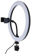Кільцева світлодіодна лампа UFT TLL04 USB 26 см + штатив 2 м + тримач для телефону (UFTTLL04-26) - зображення 2