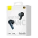 Беспроводные Bluetooth наушники Baseus Bowie M2s True Wireless TWS Earphones BT5.3, 400mAh/35mAh, 30h (NGTW350101) Black - изображение 8