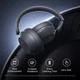 Бездротові Bluetooth навушники Baseus Bass 35 Max Wireless Headphone BT5.3, 600mAh, 50h (A00070800821-00) Grey - зображення 13