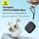 Беспроводные Bluetooth наушники Baseus Bowie E17 True Wireless TWS Earphones BT5.3, 430mAh/35mAh, 25h (A00072200113-Z1) Black - изображение 11