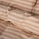 Простынь на резинке MirSon 160x190 см Ranforce Elite 17-0610 Stripe Light Brown (2200008198794) - изображение 3