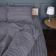 Простынь на резинке MirSon детская 60x120+10 см Stripe 17-0601 Gray Бязь (2200008048938) - изображение 4