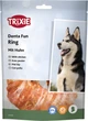 Ласощі для собак Trixie 31328 Кістка-кільце з куркою 10 см 110 г (4011905313283) - зображення 1