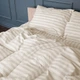 Простынь на резинке MirSon евро 200x220+25 см Stripe 17-0604 Yellow Бязь (2200008052324) - изображение 4