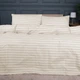 Простынь на резинке MirSon Ranforce Elite 17-0604 Stripe Yellow 150x190x25 см (2200008052751) - изображение 4