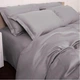 Простынь на резинке MirSon Imperial Tencel №06 Gray 220x240+25 см (2200010755473) - изображение 7