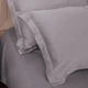 Простынь на резинке MirSon Imperial Tencel №06 Gray 180x220+25 см (2200010755459) - изображение 9