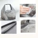 Косметичка из водонепроницаемого материала 35x27.5x15.5см. Серая - изображение 4