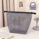 Косметичка из водонепроницаемого материала 35x27.5x15.5см. Серая - изображение 5