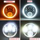 Фары ближнего и дальнего света LED 5.75" JP 45 Вт, комплект 2 шт для ВАЗ 2106 - изображение 4