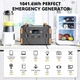 Портативна електростанція Flashfish F132 1000 Вт - зображення 3