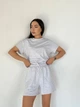 Жіночий літній костюм футболка з шортами Uaclothes 48-52 Сірий (like33094-133081361) - зображення 2
