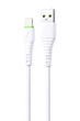 Кабель Lightning USB GMC-01LW цвет белый GRUNHELM ЦБ-00267682 - изображение 1