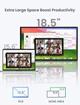 Сенсорний портативний монітор 18.5" EVICIV Full HD IPS 120Гц Б/В - зображення 2