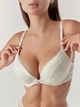 Комплект Lise Marie Lurid Бюстгальтер Push-Up и Стринги 2169 Молочный 80B/L - изображение 5