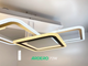 Люстра MADEIRA 72Вт AL6144 ARD біла Ardero 3000К-6500К 5760Lm LED стельова cвітлодіодна з пультом ДУ 900х260х150мм ромби - зображення 3