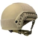 Шолом каска тактична Global Ballistics з системою Wendy FAST Future Assault Helmet NIJ IIIA Олива M-L в кольорі темний койот - зображення 6