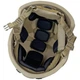 Шолом каска тактична Global Ballistics з системою Wendy FAST Future Assault Helmet NIJ IIIA Олива M-L в кольорі темний койот - зображення 7