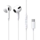 Наушники Baseus Encok Wired C17 (Type-C) белые - изображение 1