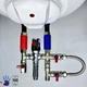 Змішувач-термостат водонагрівача, бойлера з байпасом 15.1MIXER BYPASS Boiler Series 1/2" KVANT - зображення 2