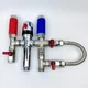 Змішувач-термостат водонагрівача, бойлера з байпасом 15.1MIXER BYPASS Boiler Series 1/2" KVANT - зображення 5