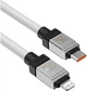 Кабель Baseus CoolPlay Series Fast Charging Cable Type-C to iP 20W 2 м White (CAKW000102) - изображение 3