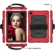 Чехол ARM Cover Samsung Galaxy Tab A 8.4 (2020) SM-T307 противоударный с ремнём и подставкой 360° Red/Black - изображение 2
